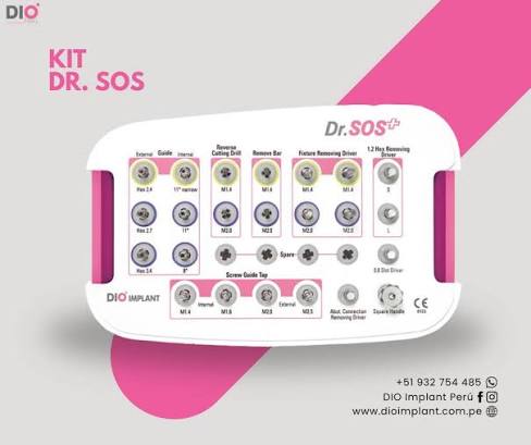 Dr. SOS+ Kit de DIO para resolver complicaciones de implantes