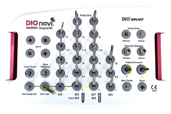 Narrow Kit DIOnavi para implantes estrechos